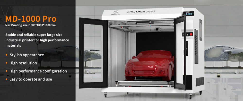 汽车行业用户选择kaiyunMD-1000 Pro大型3D打印机